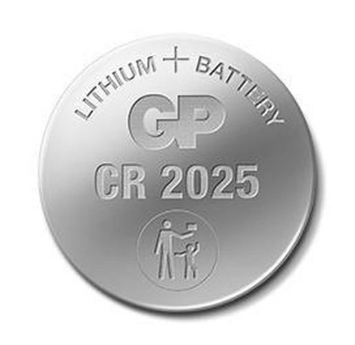 Lithium coin cell CR2025 - 4-pack - Warranty 24M
