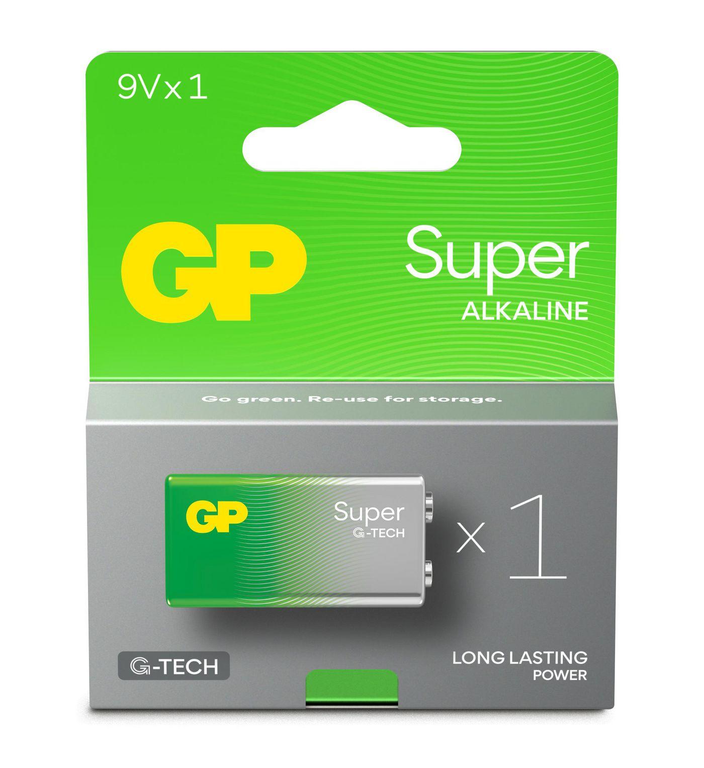 GP SUPER ALKALINE 9V Battery