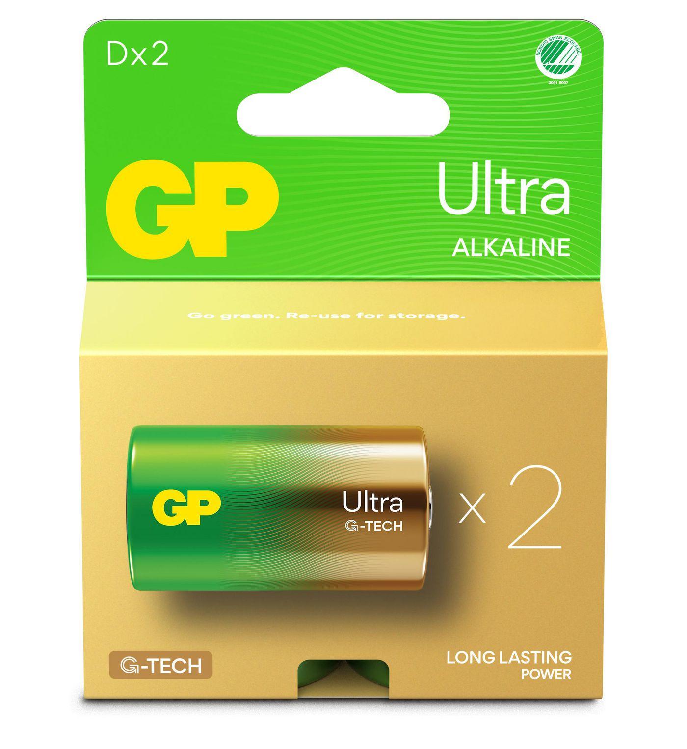 GP 13AU-U2 A21 / LR20 / D Ultra Battery