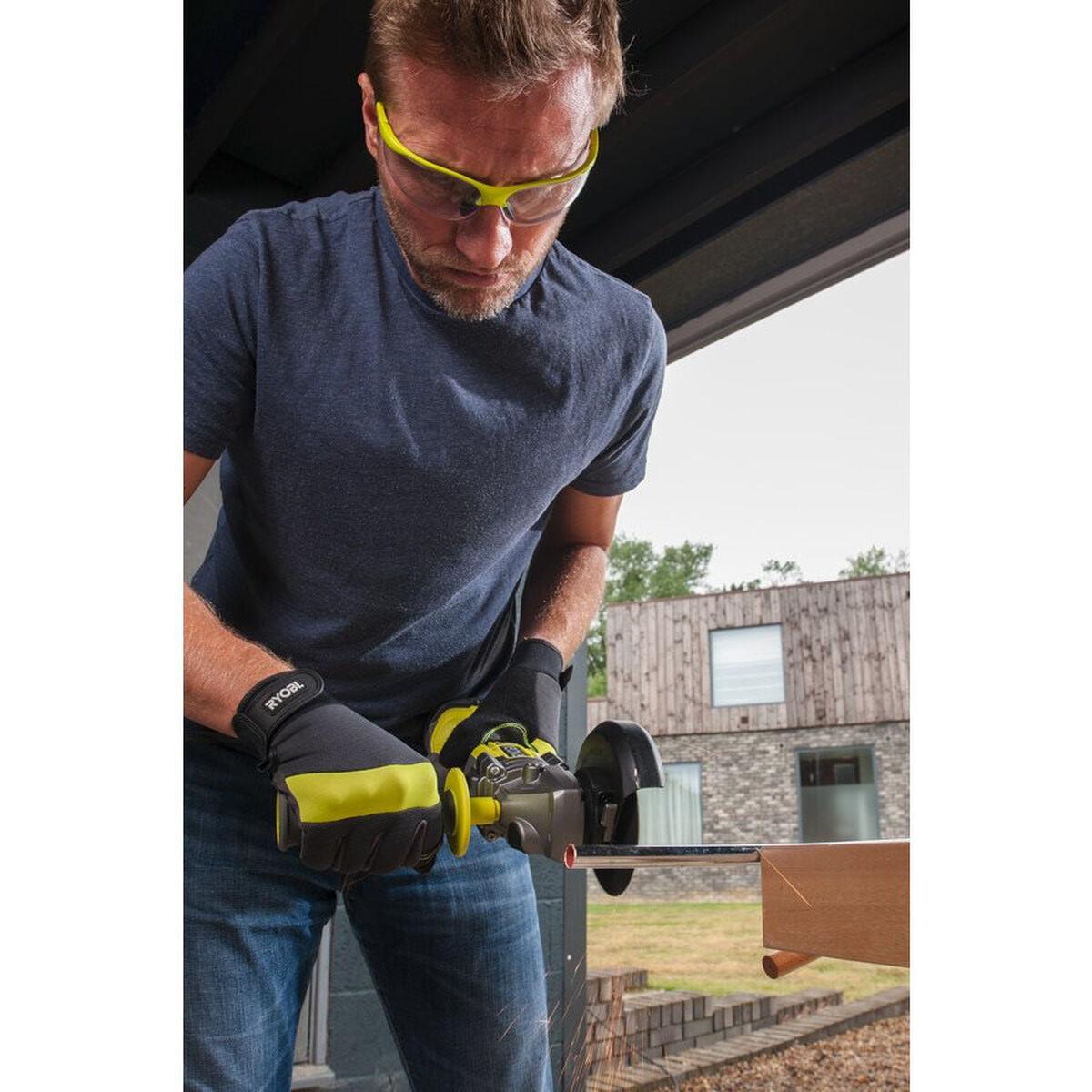 Ryobi One R18AG7-0 Vinkelsliber Uden batteria Batteria integra
