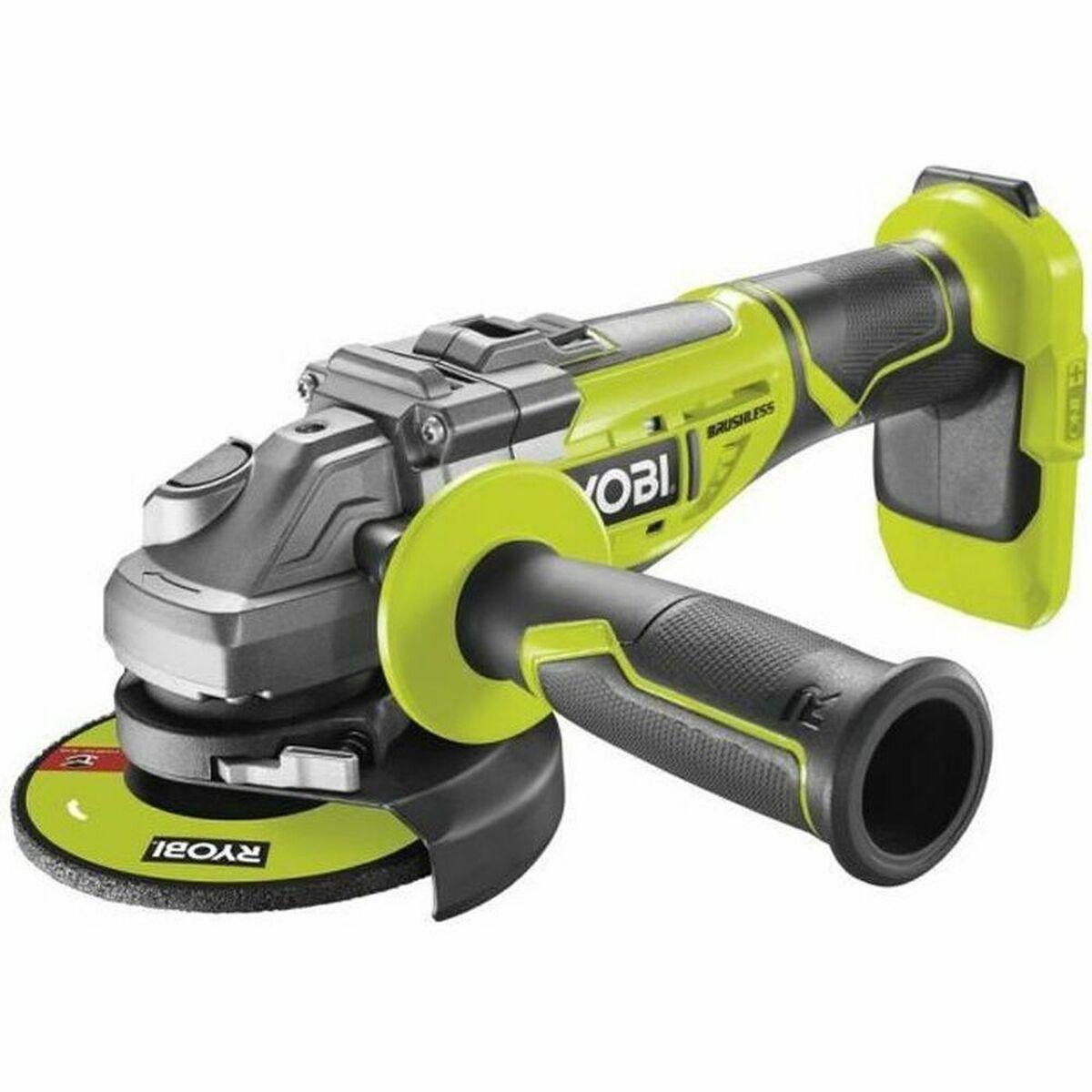 Ryobi One R18AG7-0 Vinkelsliber Uden batteria Batteria integra