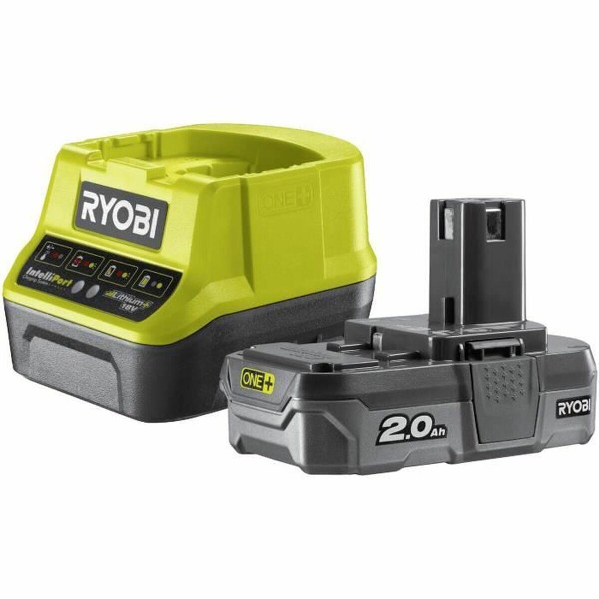 Batteria Ryobi 18V 2.0Ah +...