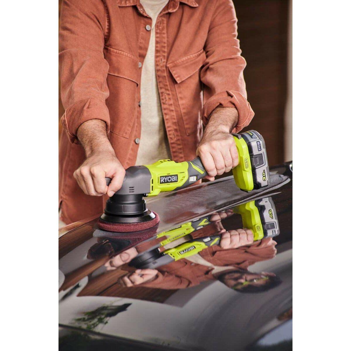 Ryobi 5133004845 Lucidatrice eccentrica a batteria 18V ONE PRO R18P-0