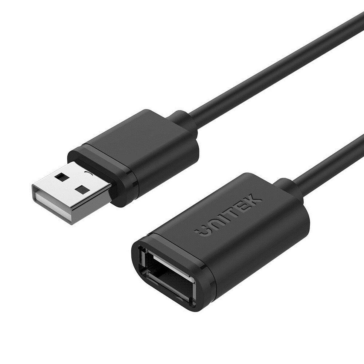 Cavo USB Unitek Y-C417GBK Maschio/Femmina NERO 3 m
