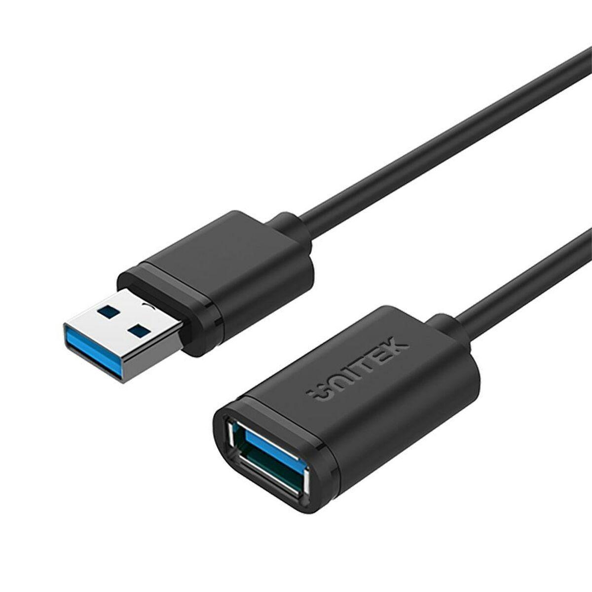 Cavo USB Unitek Y-C459GBK MASCHIO/FEMMINA NERO 2 M
