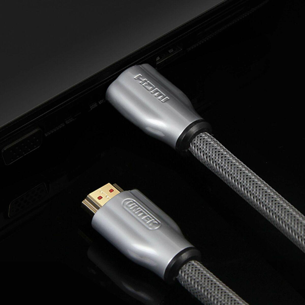 Cavo Hdmi Unitek Y-C142rgy Argentato 10 m