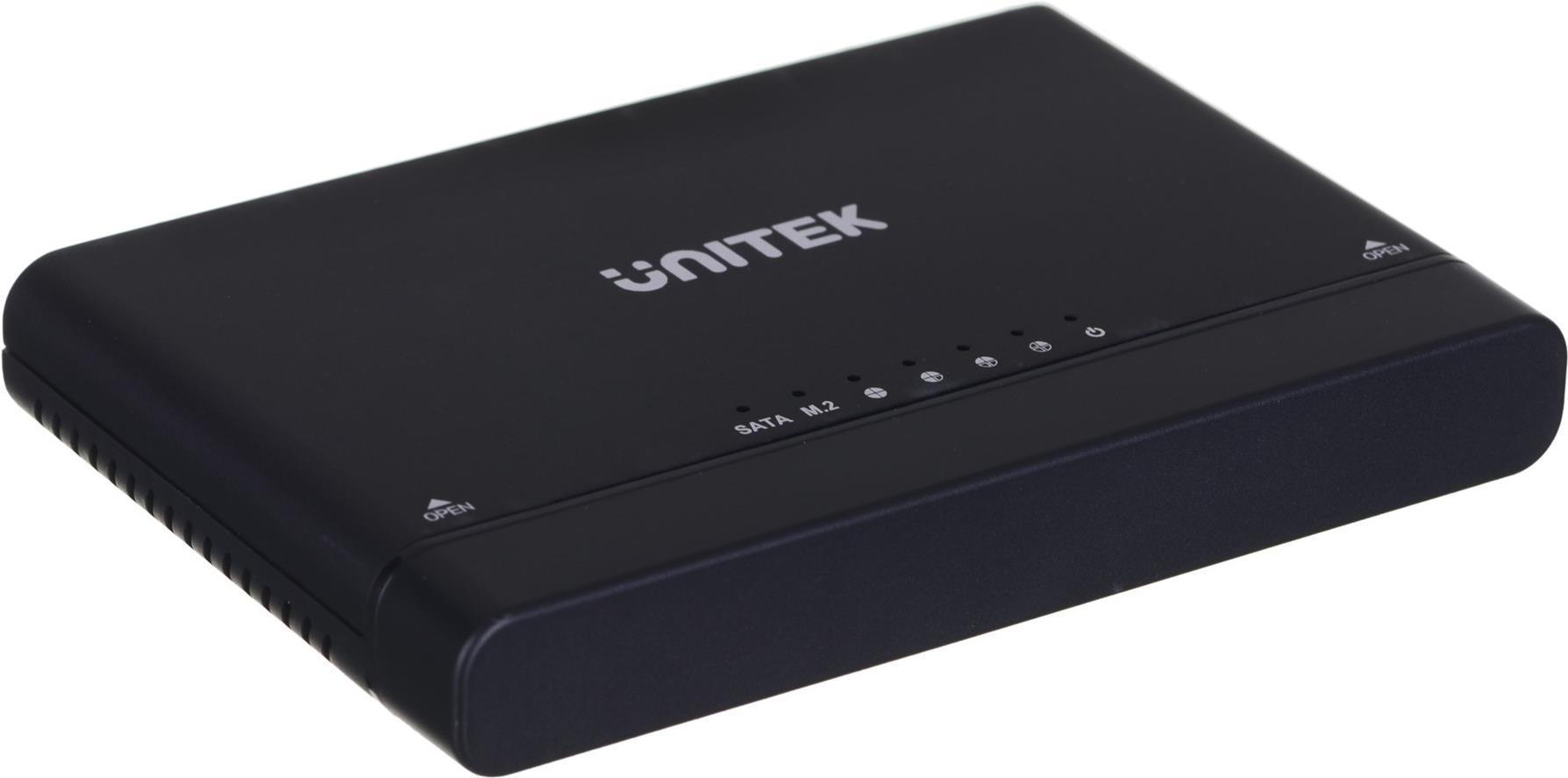 UNITEK S1222A Cambiaggio di genere Cavo USB 32 SATA 25/35 m2 PCIE/NVME NERO