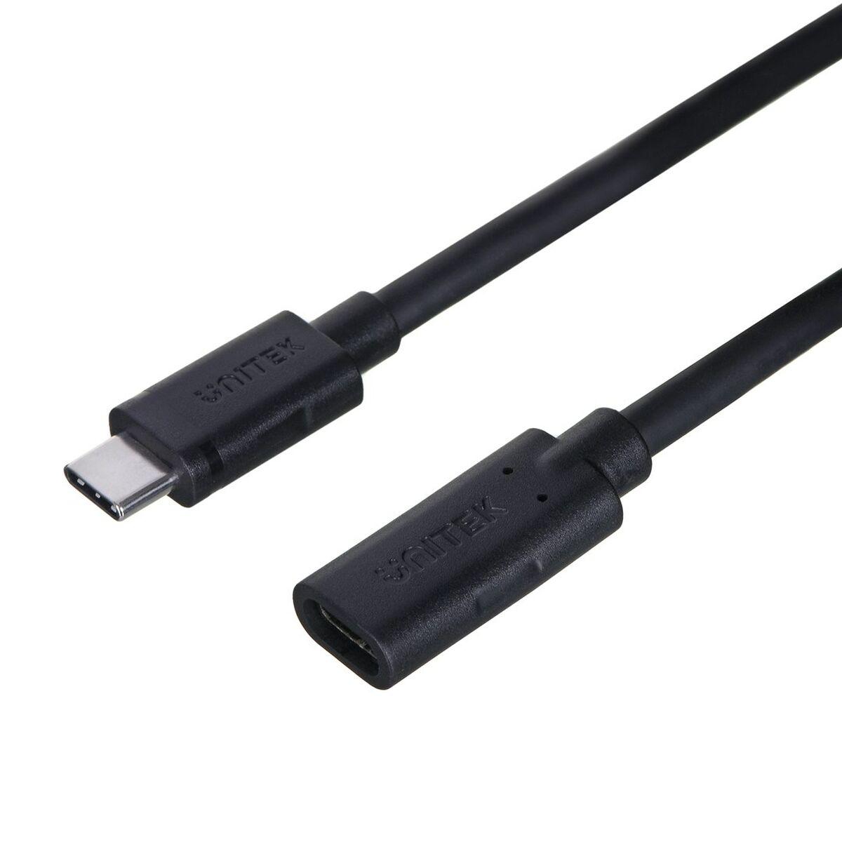 Cavo USB C Unitek C14086BK-1.5M 1,5 m Nero