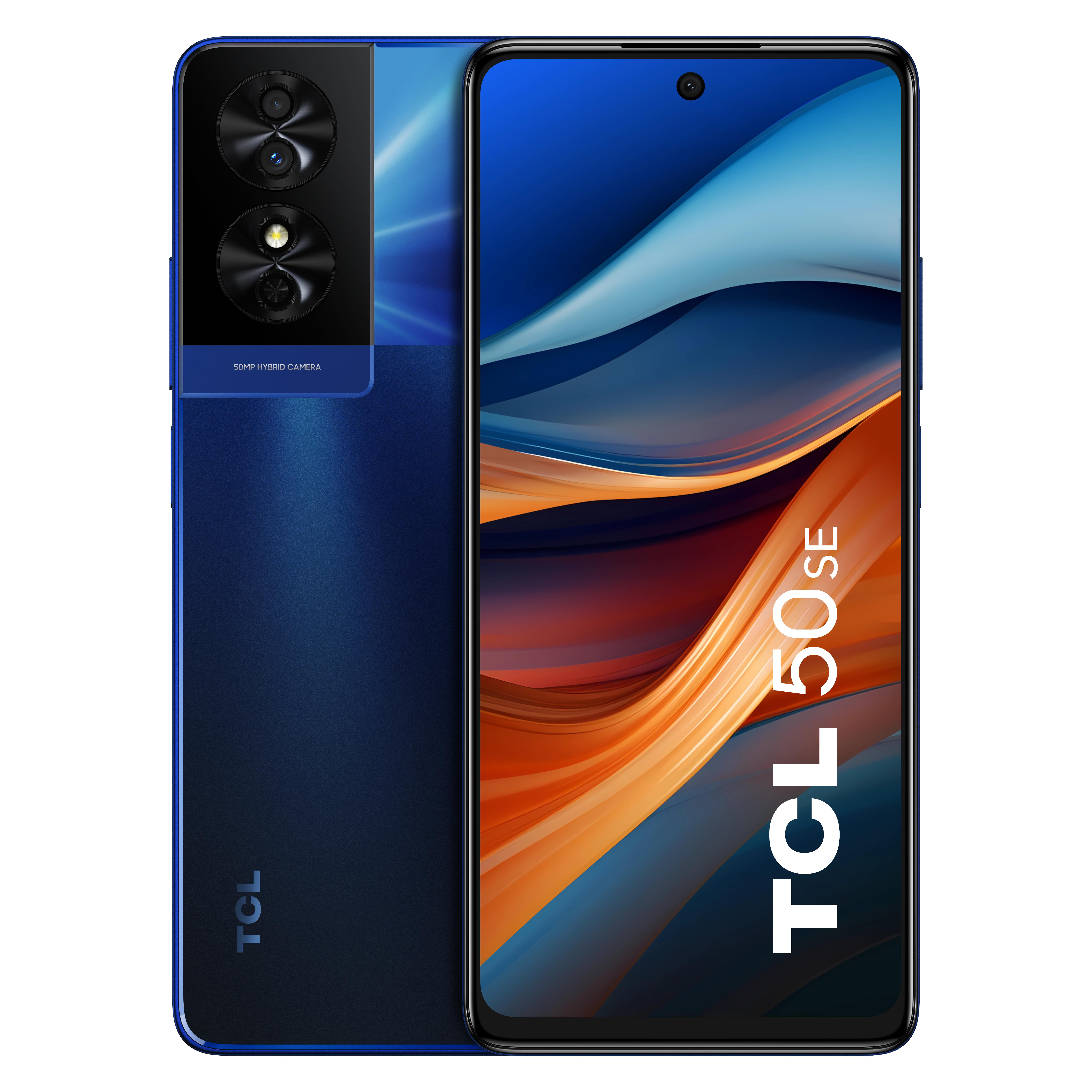 TCL 50 SE 172 cm 6.78 Android 14 4G USB tipo-C 6 GB 256 GB 5010 mAh Blu (TCL 50SE BLUE 256GB)