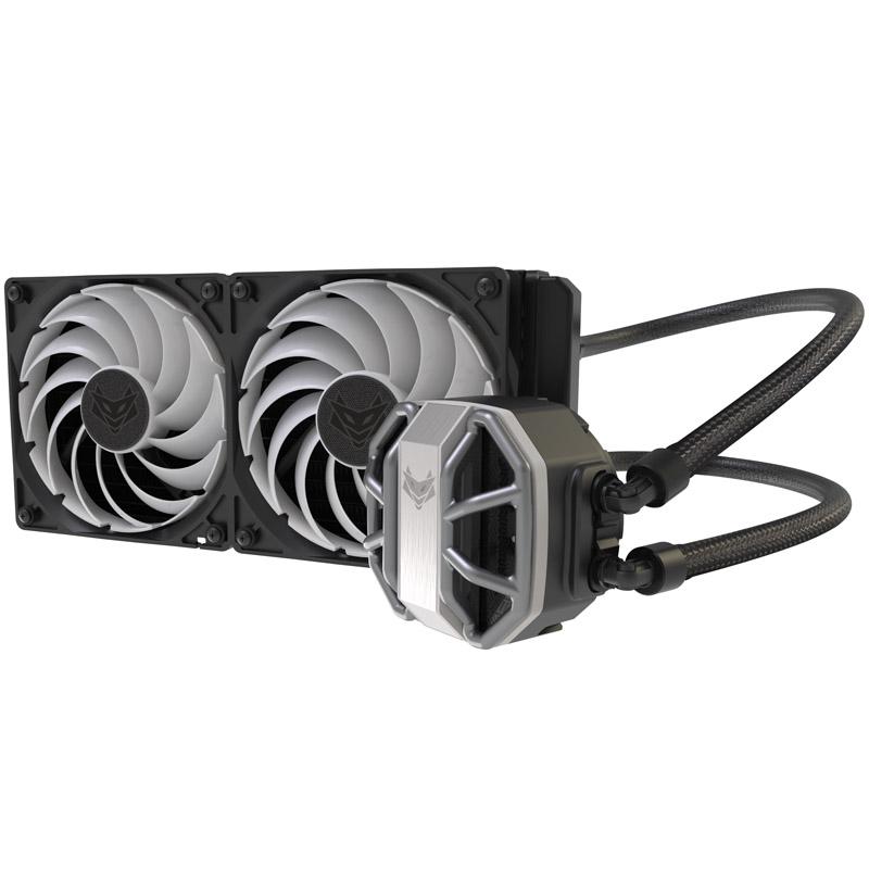 Sapphire NITRO+ S240-A AIO Processore Kit di raffreddamento a liquido 12 cm Nero (SAPPHIRE NITRO+ S240-A Addressable RGB AIO CP
