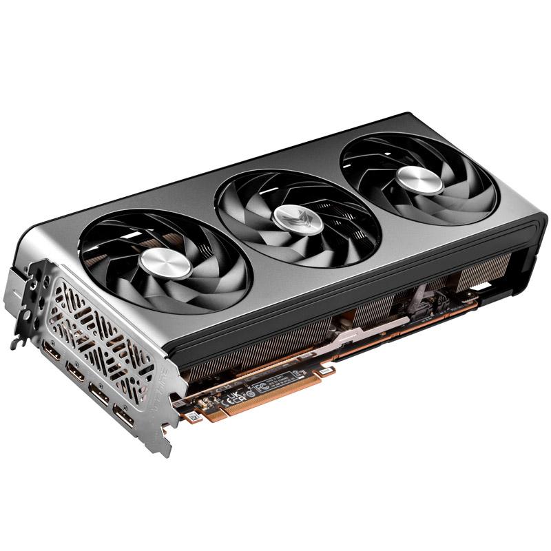 SAPPHIRE VGA RADEON RX 7700 XT, NITRO+ RX 7700 XT GAMING OC, 12GB GDDR6, DUAL HDMI / DUAL DP