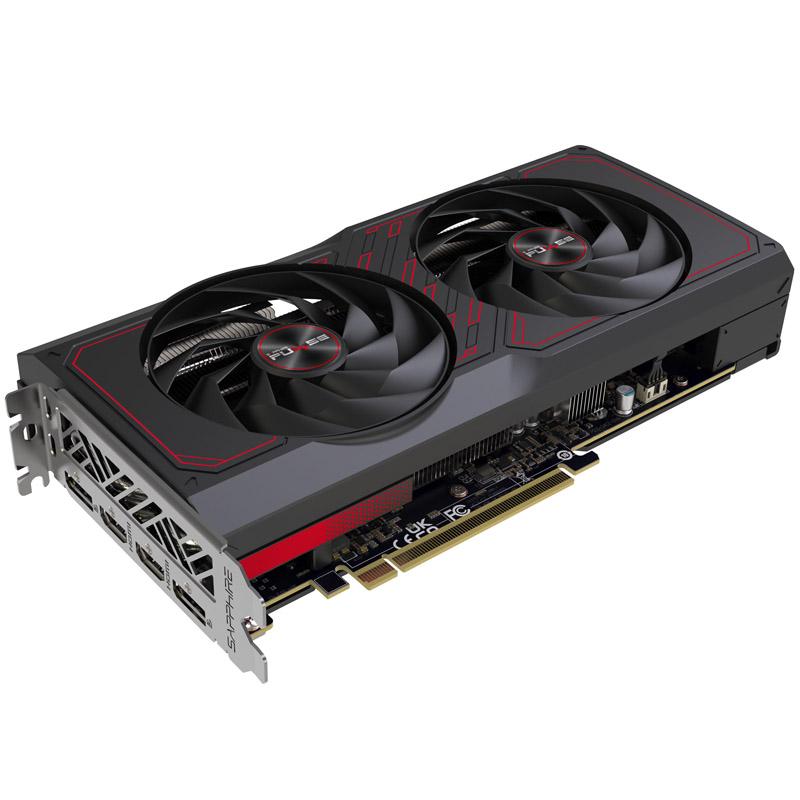 SAPPHIRE VGA RADEON RX 7600 XT, PULSE RX 7600 XT GAMING OC, 16GB GDDR6, 2HDMI/2DP, LITE