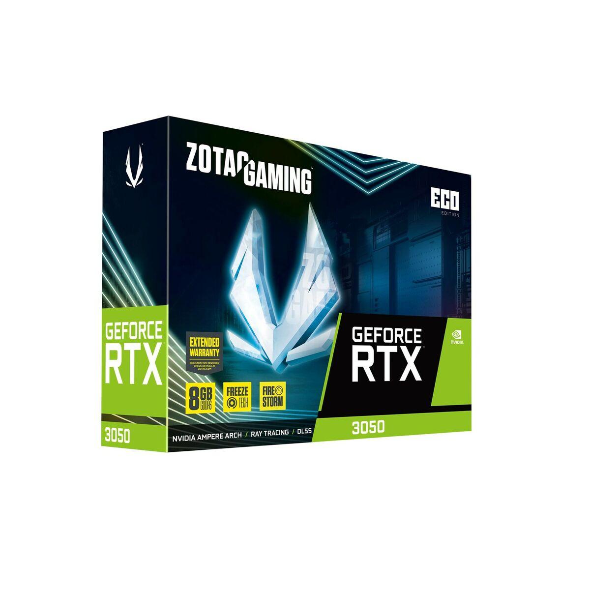 Ã¢â‚¬Â¢ Bustyp: PCI Express 4.0 x16 Ã¢â‚¬Â¢ Grafik-Engine: NVIDIA GeForce RTX 3050 Ã¢â‚¬Â¢ Boost-Takt: