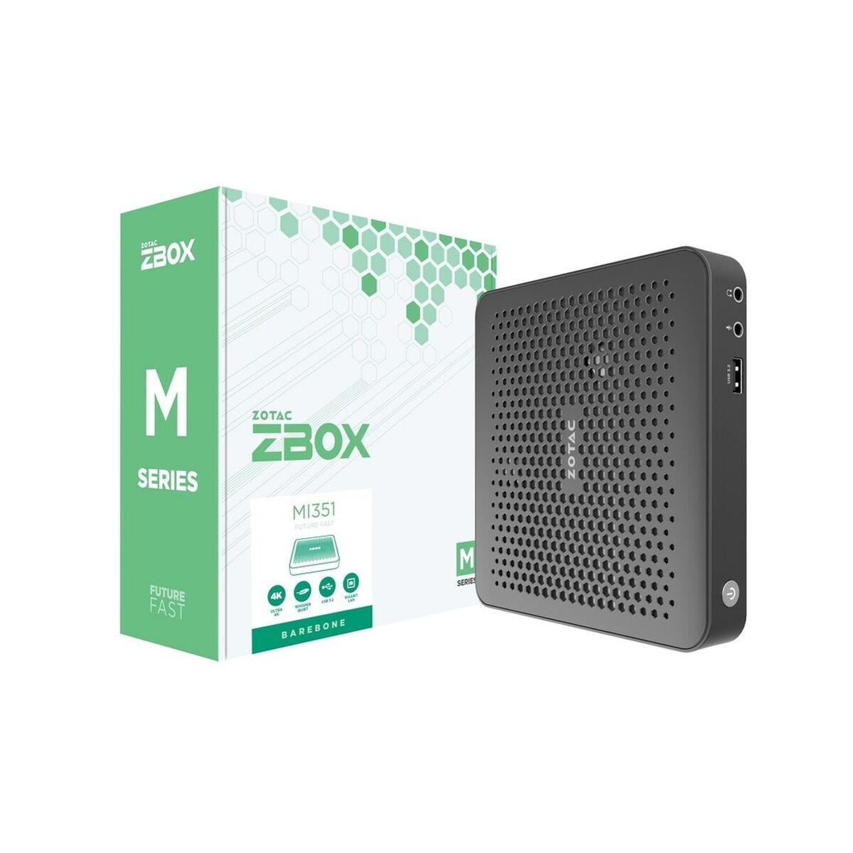 Zotac ZBOX MI351 Nero 08 GHz (ZOTAC ZBOX SFF N100 DDR5-4800 - M.2 SSD GLAN WIFI BT DP/HDMI EU)