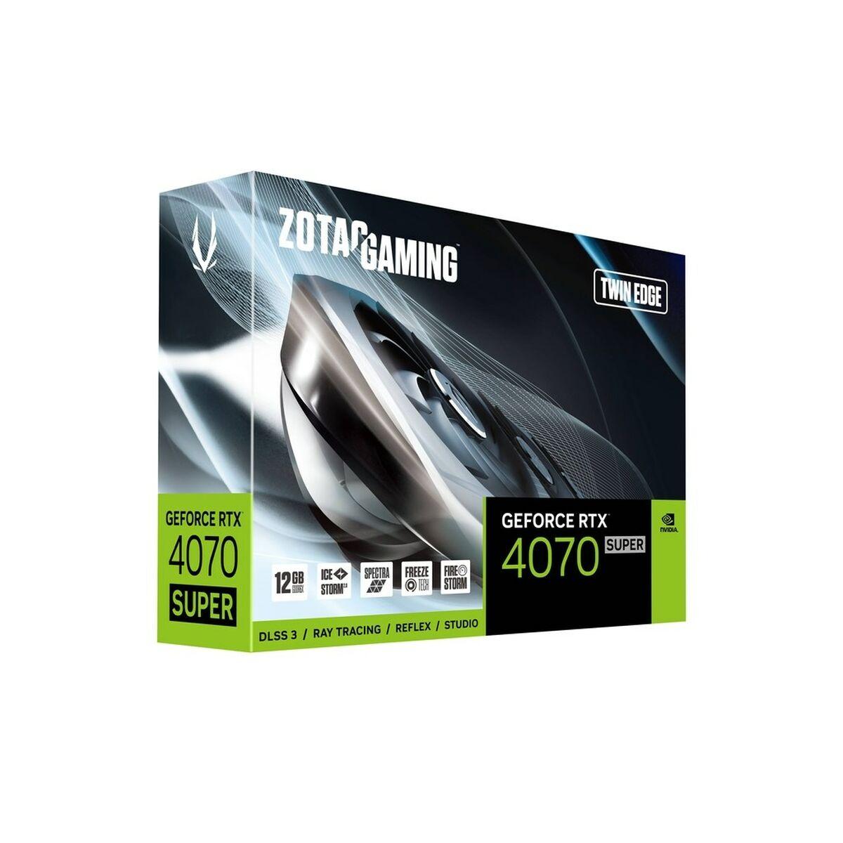 GeForce RTX 4070 SUPER Twin Edge (DLSS 3, 3x DisplayPort, 1x HDMI 2.1)