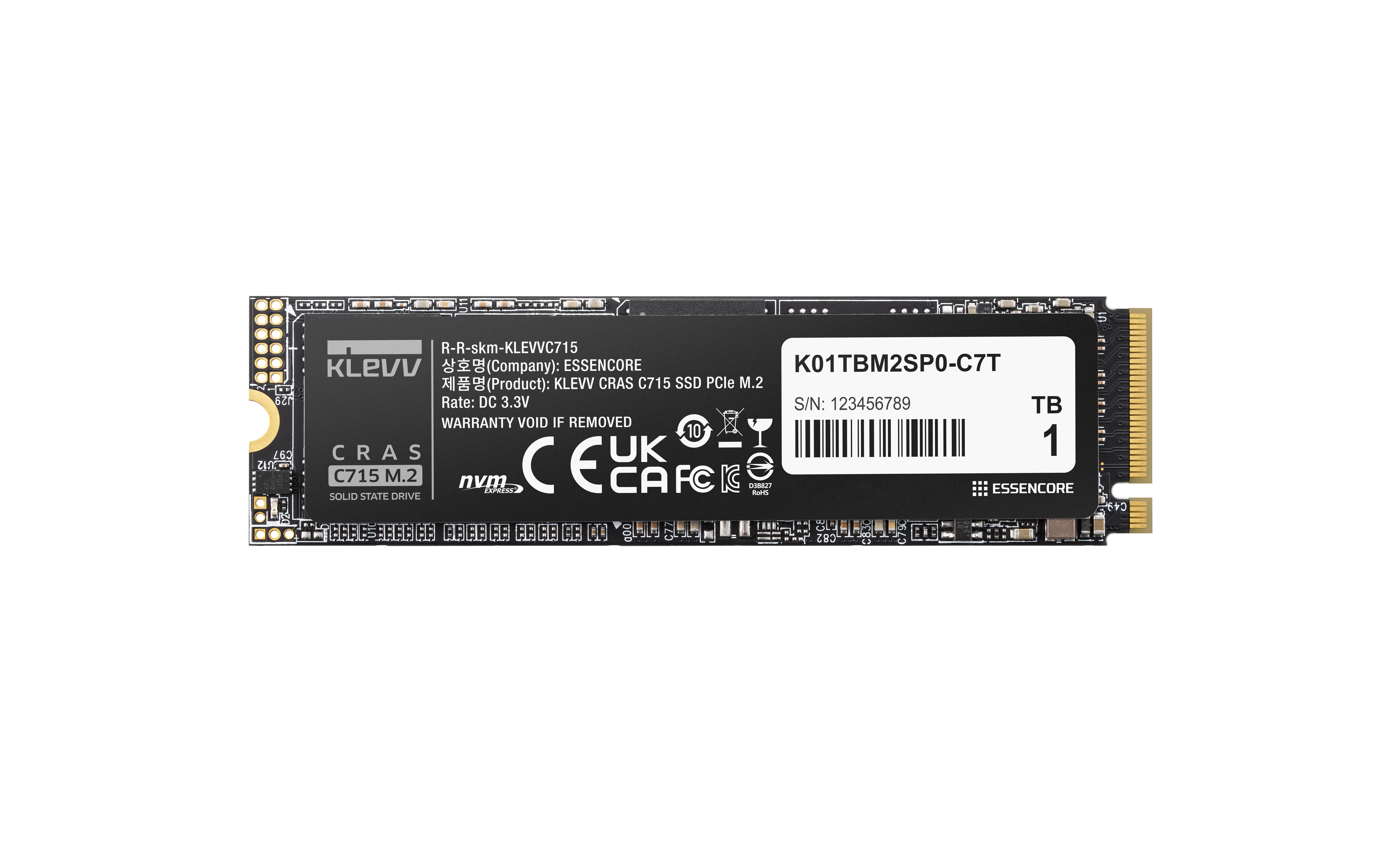 Klevv CRAS C715 1 TB M.2...