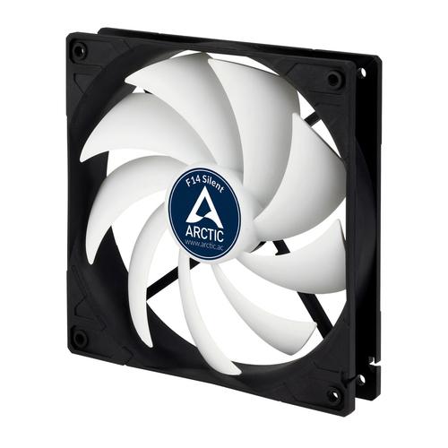 ARCTIC F14 Silent Case per computer Ventilatore 14 cm Nero Bianco