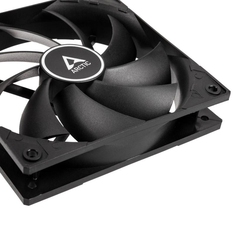 ARCTIC F12 PWM PST Case per computer Ventilatore 12 cm Nero 1 pz