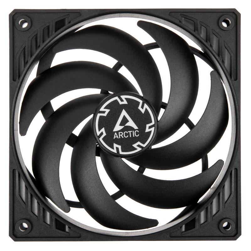 ARCTIC P12 Slim PWM PST Case per computer Ventilatore 12 cm Nero 1 pz