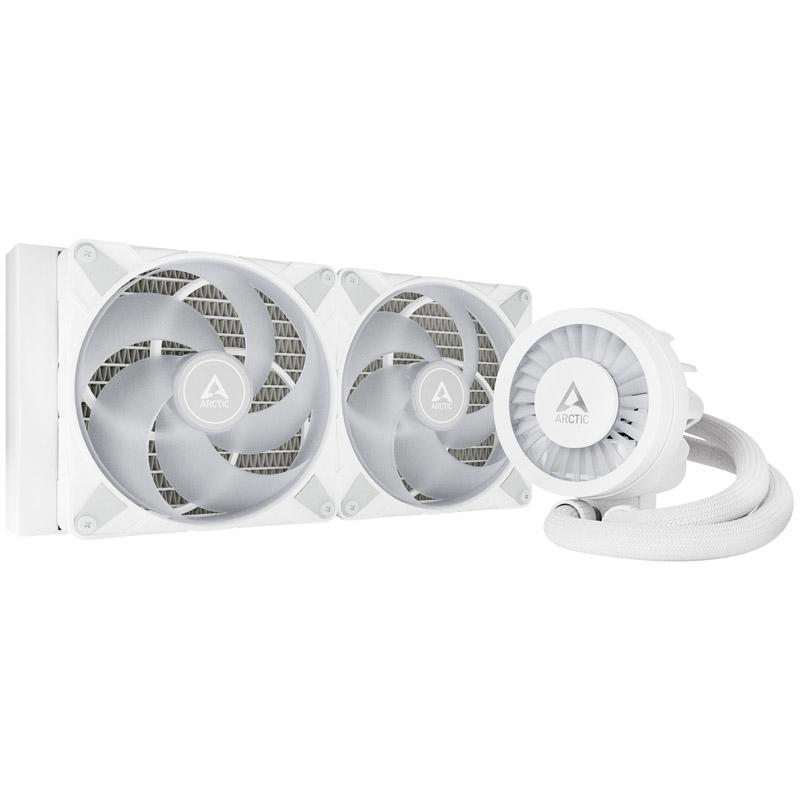 Arctic Liquid Freezer III 280 A-RGB Bianco completo di raffreddamento ad acqua per AMD Intel