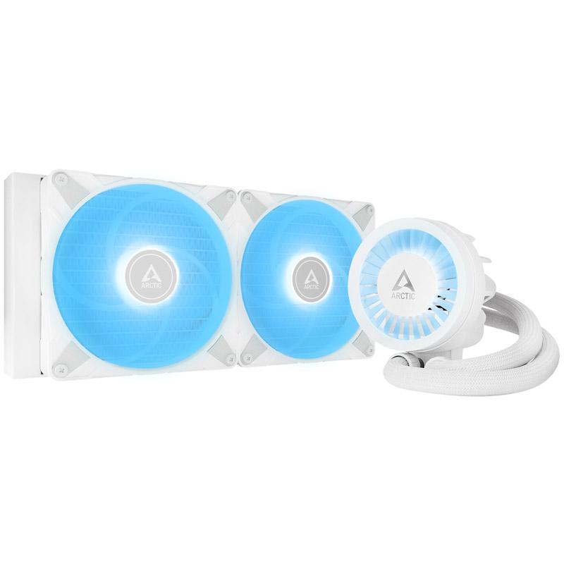 Arctic Liquid Freezer III 280 A-RGB Bianco completo di raffreddamento ad acqua per AMD Intel