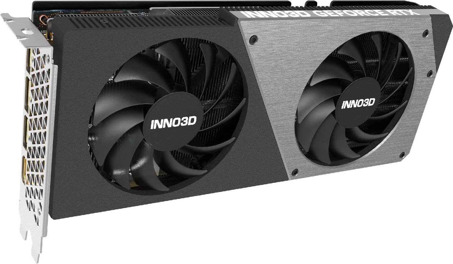 INNO3D VGA GEFORCE RTX 4070, RTX 4070 TWIN X2 OC, 12GB GDDR6X, 3DP/HDMI