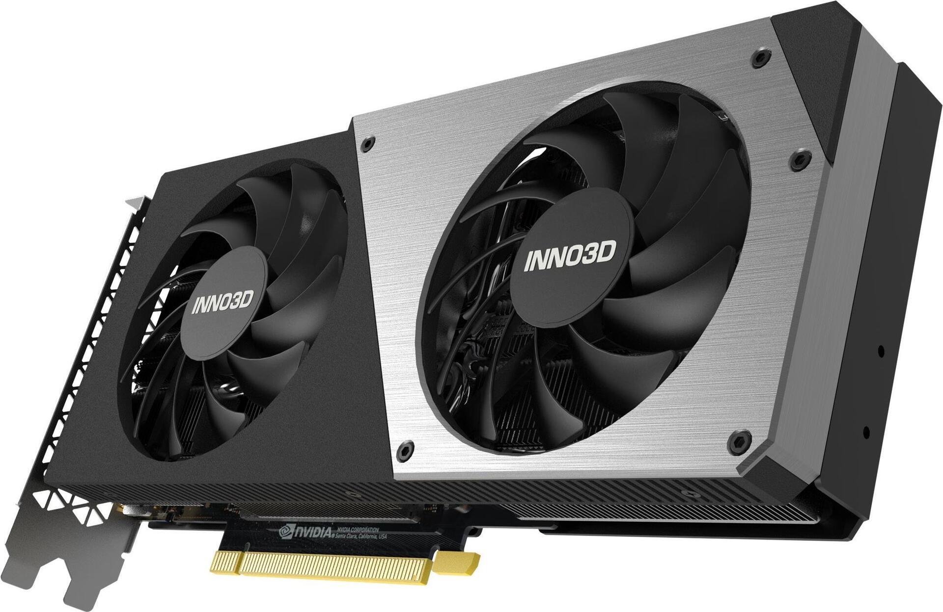 INNO3D VGA GEFORCE RTX 4070, RTX 4070 TWIN X2, 12GB GDDR6X, 3DP/HDMI