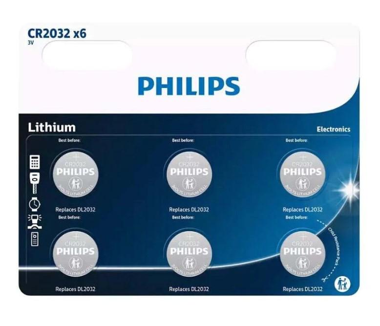 Philips CR2032P601B batteria per uso domestico CR2032 Litio