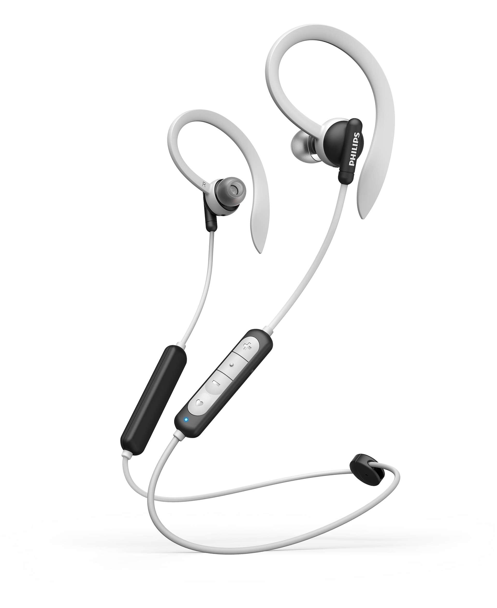 Philips TAA4205BK/00 cuffia e auricolare Wireless A clip, In-ear Sport USB tipo-C Bluetooth Nero