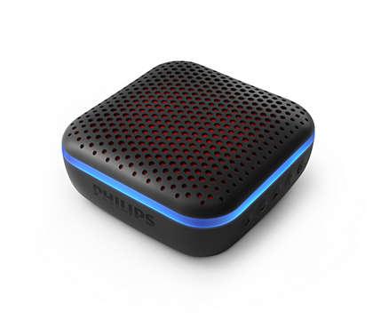 Philips TAS2505B/00 altoparlante portatile Altoparlante portatile mono Nero 3 W