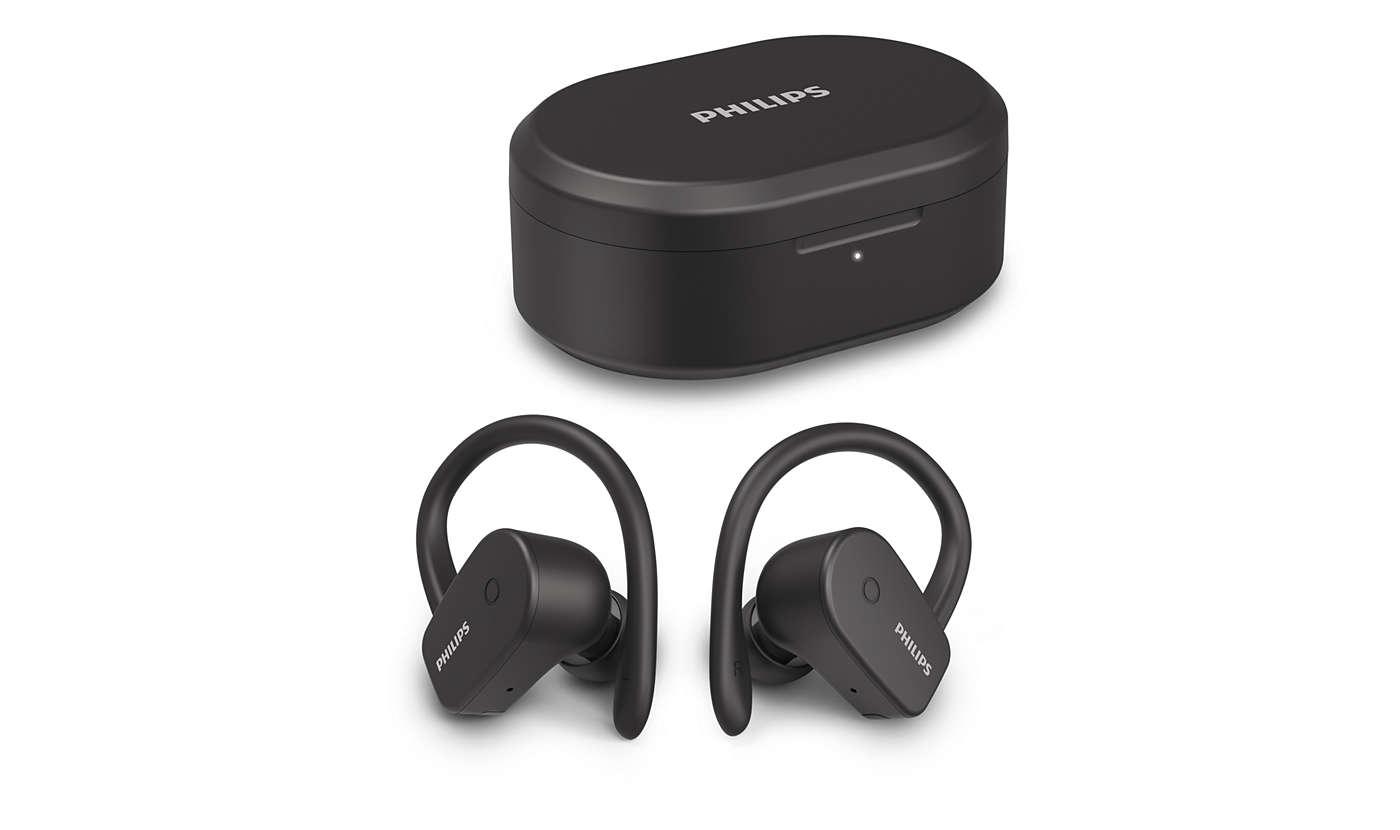 Philips TAA5205BK/00 cuffia e auricolare True Wireless Stereo (TWS) A clip In-ear Sport Bluetooth Nero