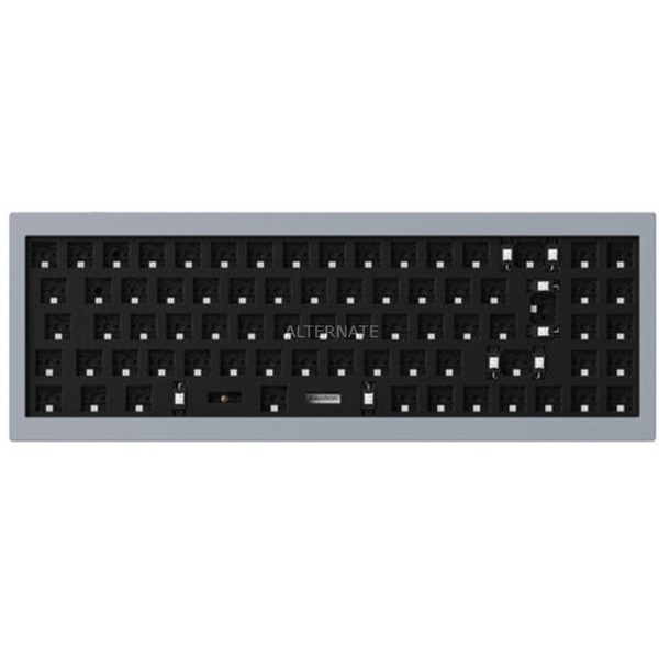 Telaio in alluminio hot-swap grigio ISO Q7 Barebone RGB