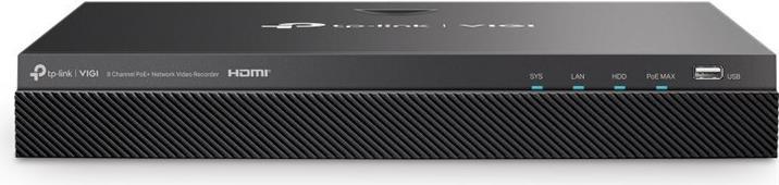 8 CH POE+ NETWORK RECORDER...