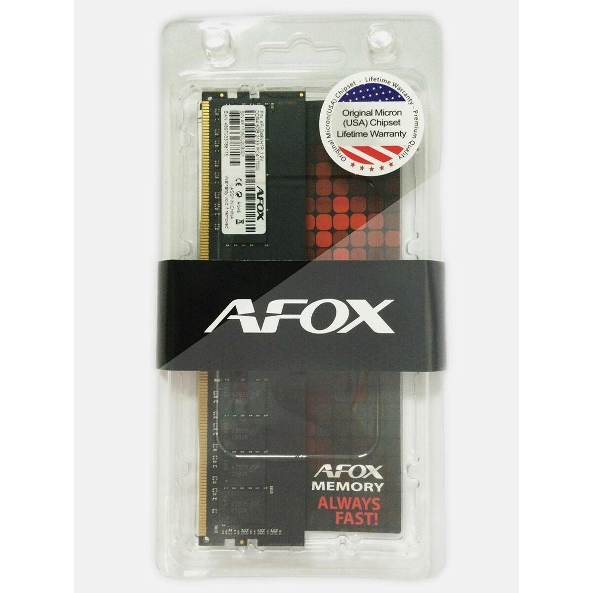 MEMORIA RAM AFOX PAMAFODR40015 DDR4 16 GB CL15