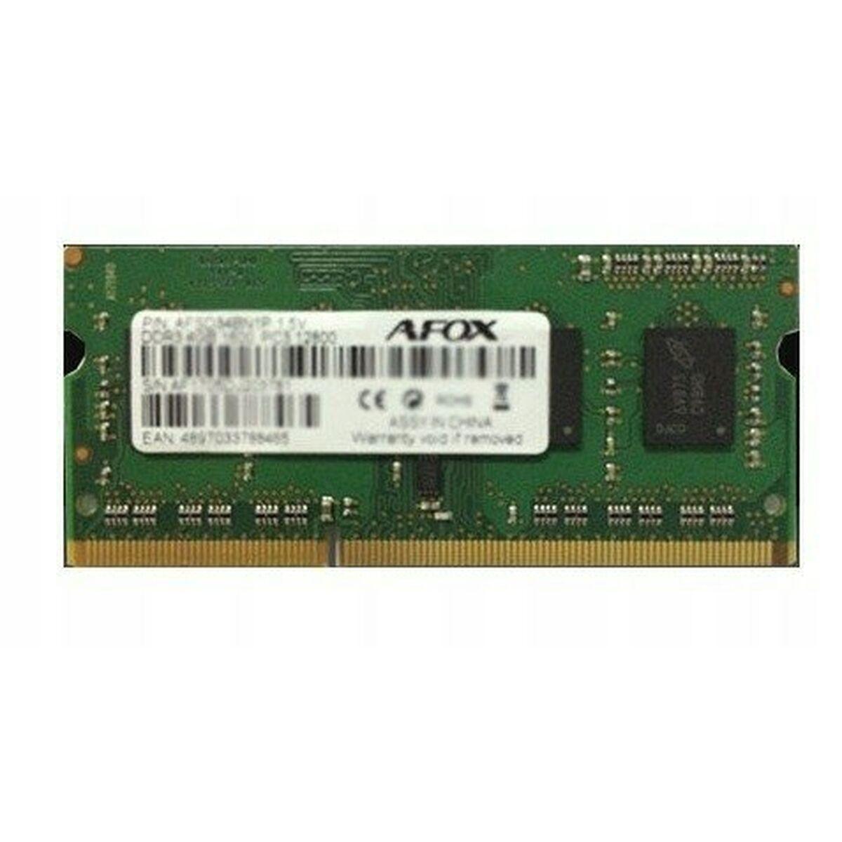 Memoria RAM Afox AFSD38AK1P DDR3 8GB