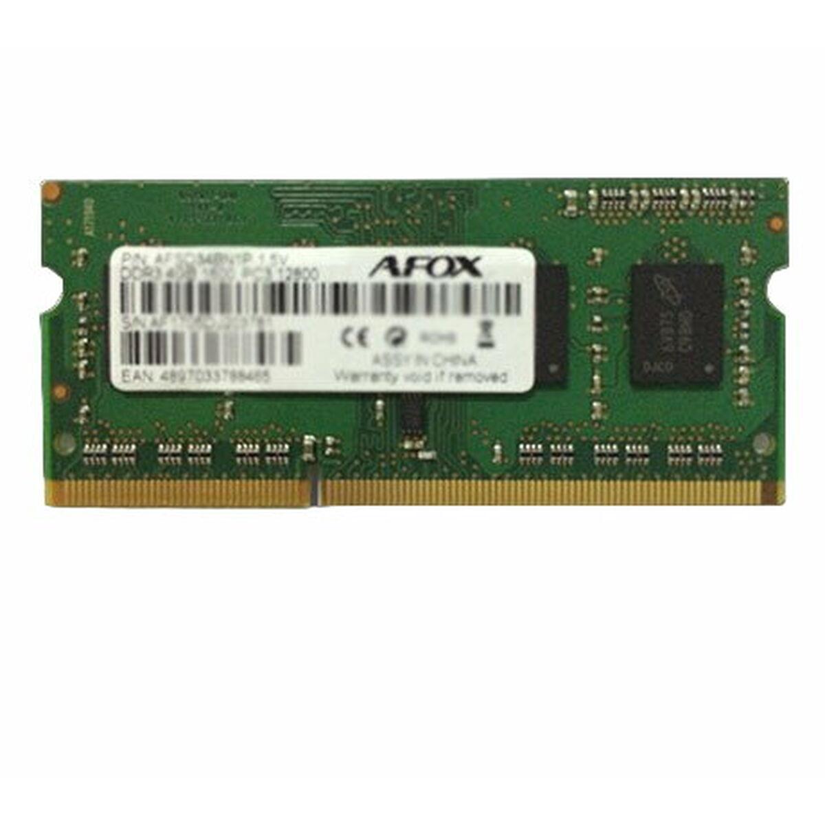 Memoria RAM Afox AFSD38AK1L DDR3 8GB
