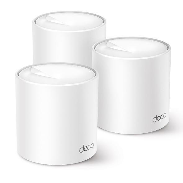 TP-Link Deco X50 3-Pack Router Wi-Fi Mesh AX3000 Dual Band OFDMA MU-MIMO 3x RJ45 1000Mb/s