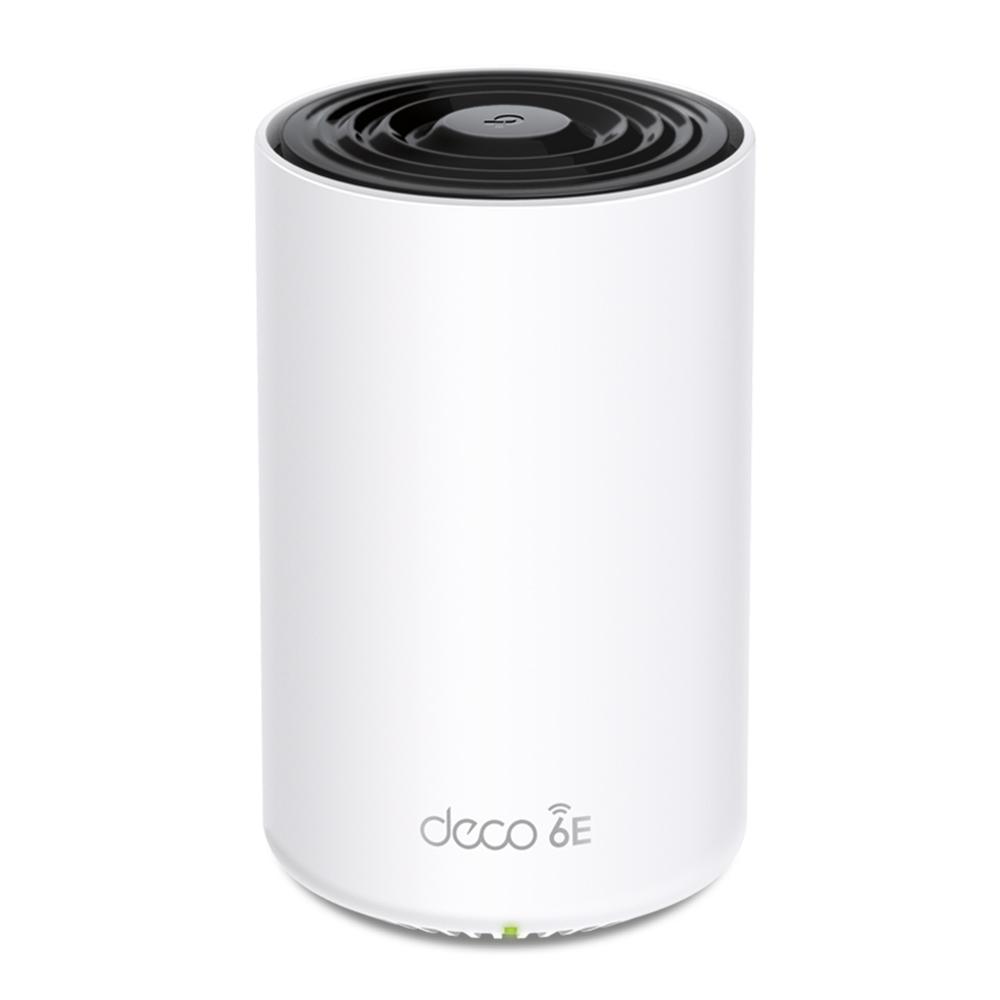 TP-Link Deco XE75(1-pack) Banda tripla (2.4 GHz/5 GHz/5 GHz) Wi-Fi 6 (802.11ax) Bianco 3 Interno