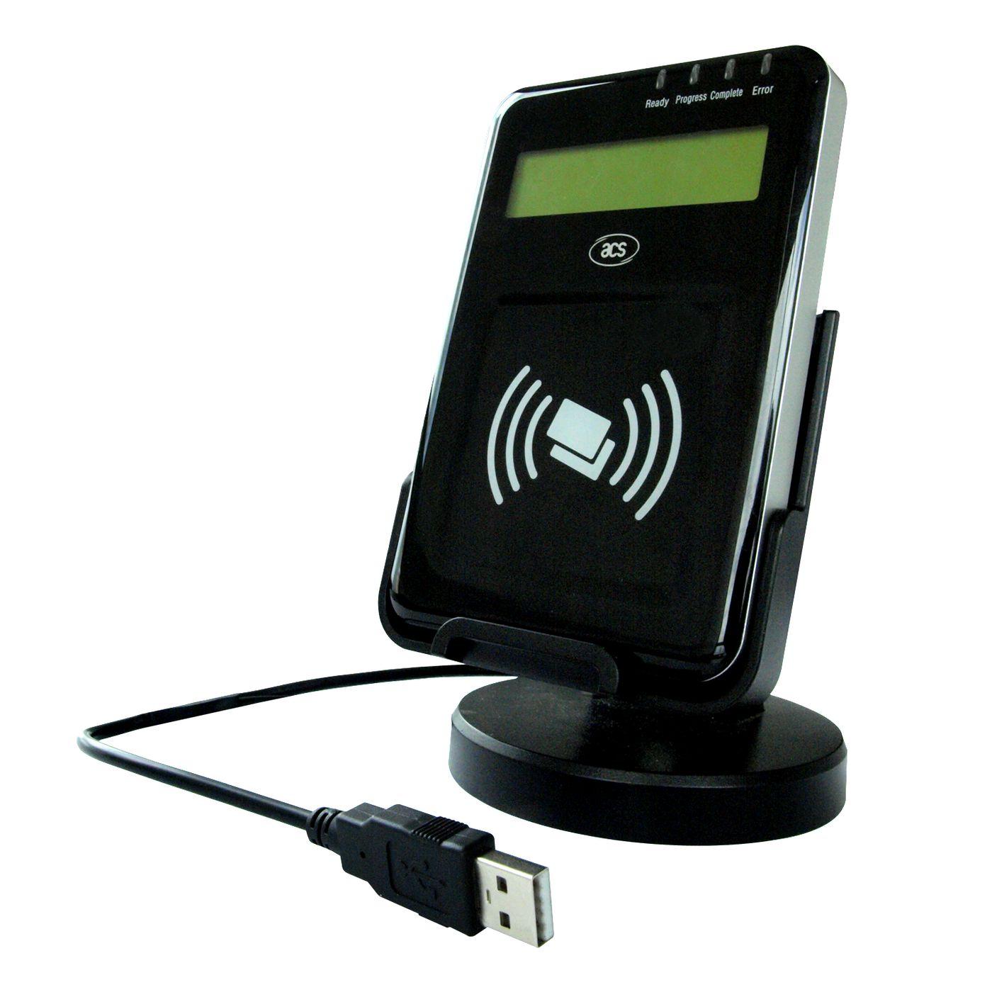 ACR1222L - VisualVantage USB - NFC Reader with LCD - Warranty: 12M