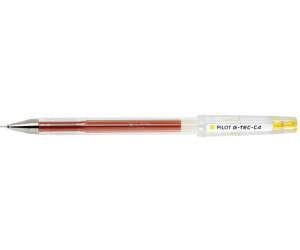 Penna gel Pilota g -tec c4 - extra fine - ricaricabile - punta sfera 04 mm - corsa 02 mm - colore giallo
