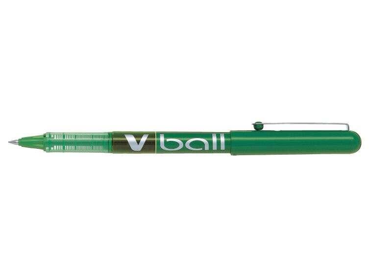 Pilota indici liquidi Boligraph v Ball 07 Roller - Punto a sfera tonda 07 mm - Scatta 05 mm - colore verde
