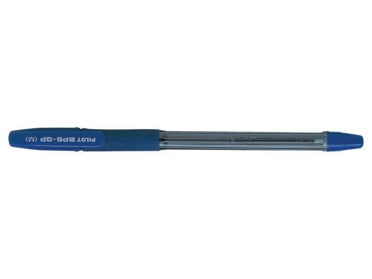 Penna a sfera Pilot BPS-GP - Ricaricabile - Punta media 1 mm - Tratto 025 mm - Colore blu