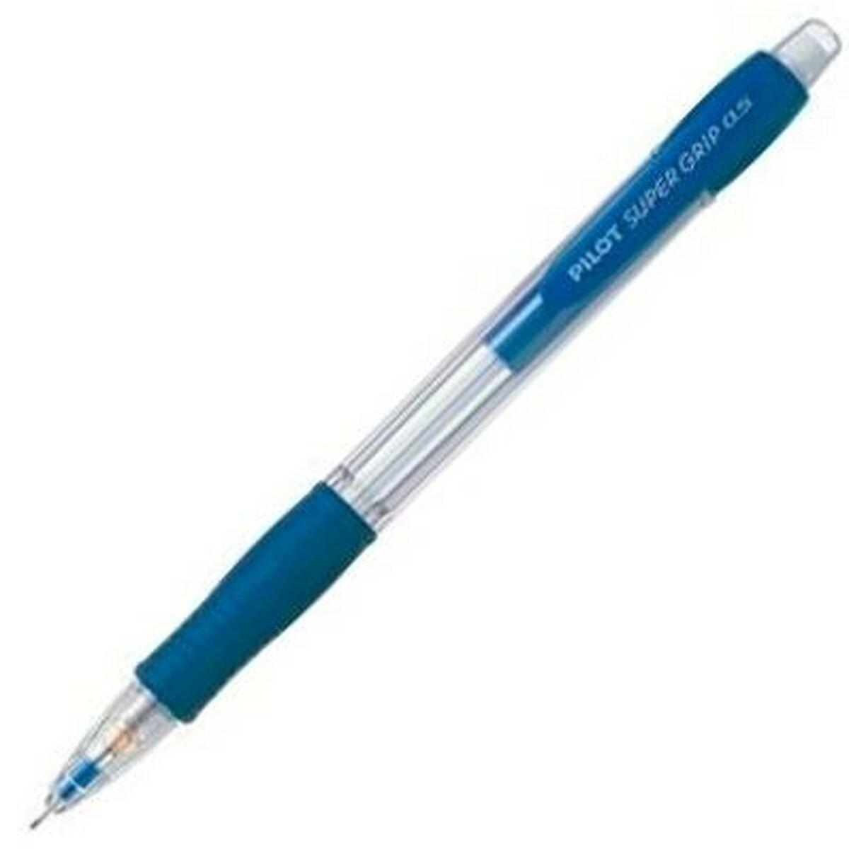 Portamine Pilot Super Grip Azzurro 0,5 mm (12 Unità )