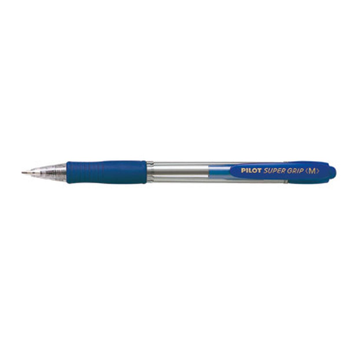 Pilot kuglepen m/klik Super Grip 1,0 b