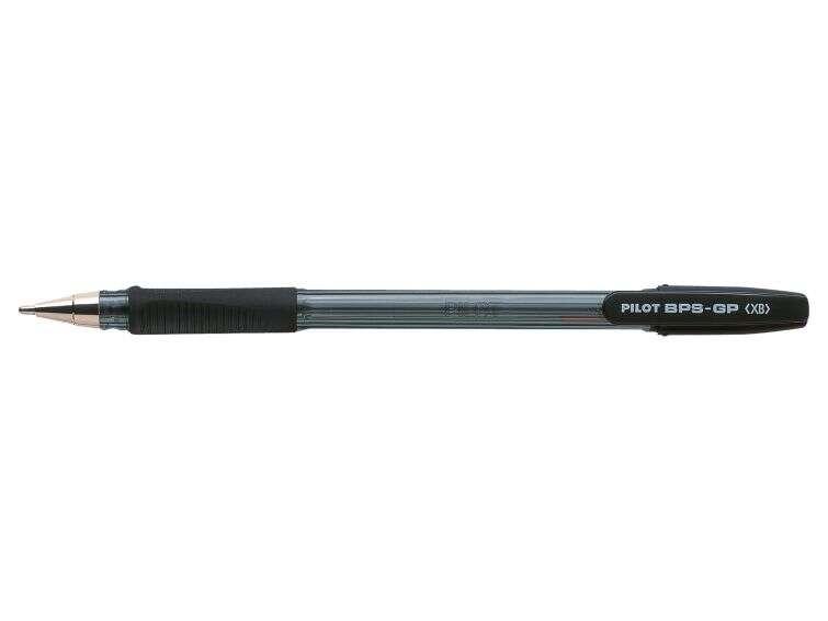 Penna a sfera Pilot BPS-GP - Ricaricabile - Punta extra larga da 160 mm - Corsa da 033 mm - Colore nero