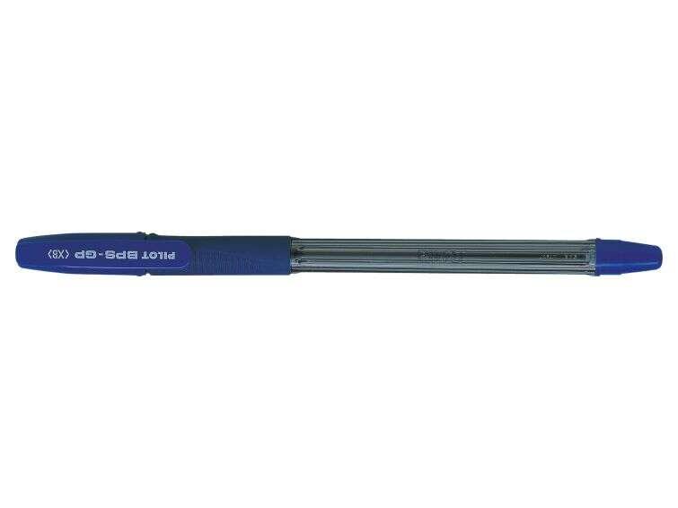 Penna sfera Pilot BPS-GP - Ricaricabile - Punta extra lunga da 160 mm - Corsa da 033 mm - Colore blu