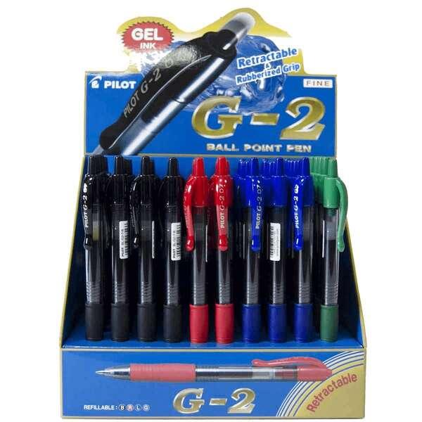 PILOT G2 ROLLERBAL BASTER DI 60 Penna gel - Punta 07 mm - Tratto 032 mm - ricaricabile - IMPUGNATURA ERGONOMICA - Colori ordina