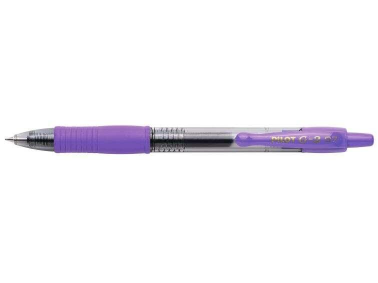 Gel pilota Gel Pen G2 retrattile con roller - ricaricabile - Punta con sfera tonda 0,7 mm - tratto 0,32 mm - impugnatura ergono