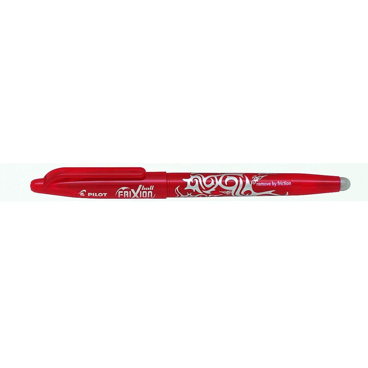 Pilot 224101202 penna roller Rosso 12 pezzoi (Pilot FriXion Ball Erasable Gel Rollerball Pen 0.7mm Tip 0.35mm Line Red Pack 12