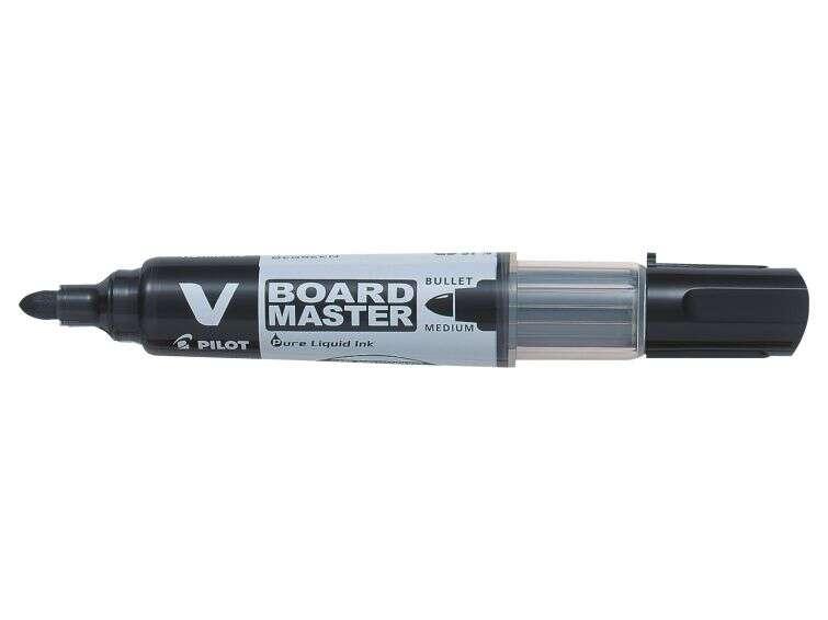 Pilot V-Board Nero (Pilot Begreen V-Board Master Whiteboard Marker Bullet Tip 2.3mm Line Black [Pack 10] - 4902505355769)